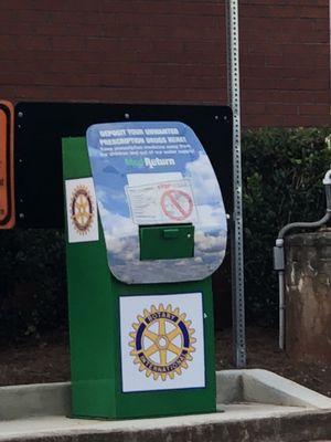 Dispose your unused prescription drugs here