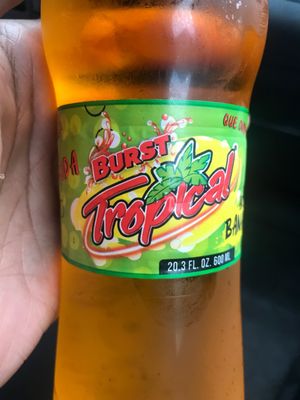 Burst tropical Honduran drink