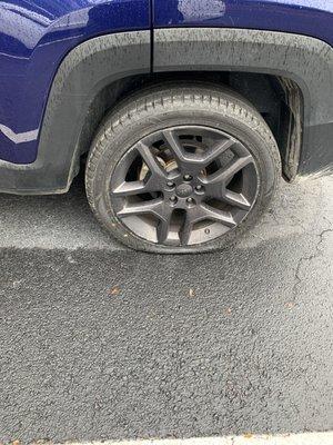 2nd flat tire