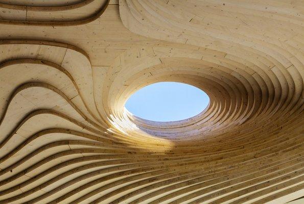 Mill River Park Carousel  Pavilion, Wood Cupola