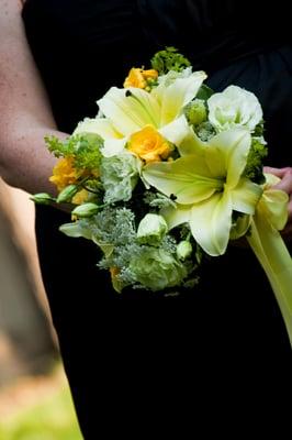 Bridesmaid bouquet.