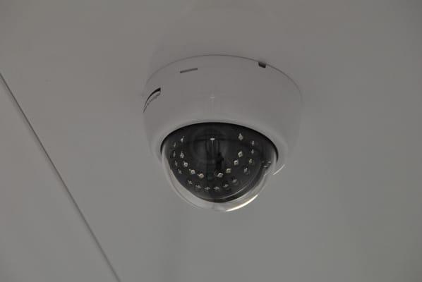 On site cameras throughout facility