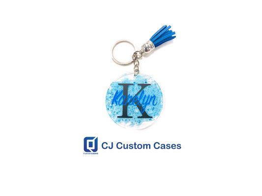 Personalized Round Acrylic keychain