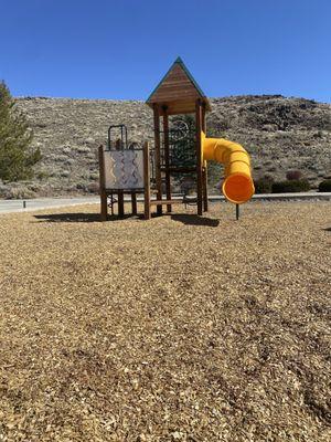 Smaller playground.