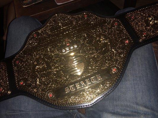 WCW Championship Belt.