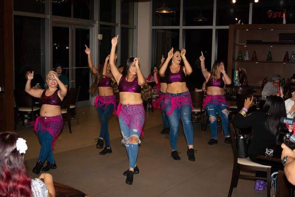 Performing at the Arabian Roses hafla