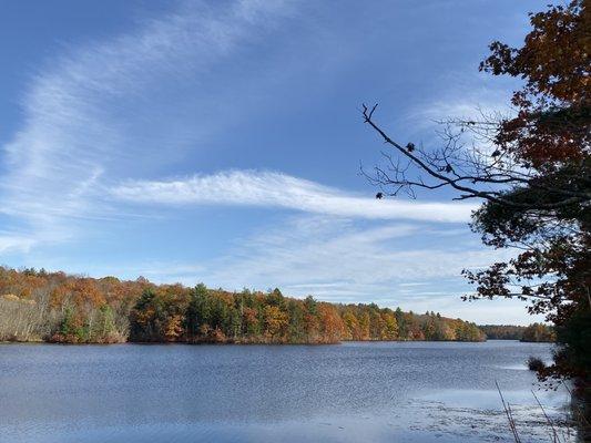 Beautiful view at the Reservoir