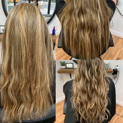 22" tape in extensions