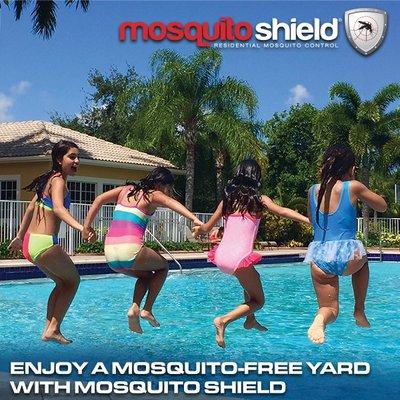 Enjoy a mosquito free yard