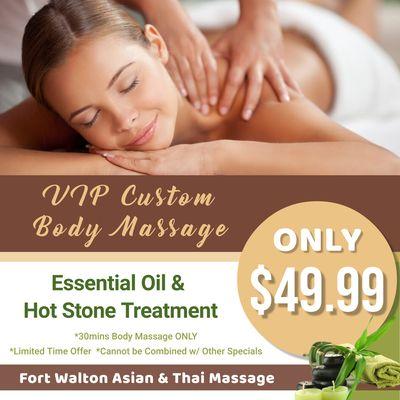 VIP Custom Body Massage