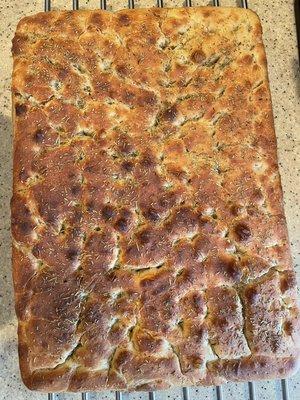 Focaccia with Rosemary