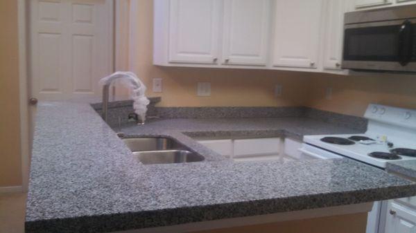 Beginning of renovations... Prior to stainless steel appliances.