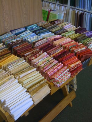 Just some of their fat quarter selections.  $2.85/ea or buy 10 get 4 free (~$2.03 ea.)