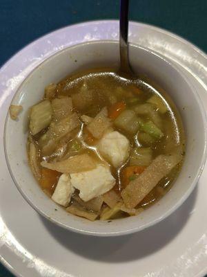 Chicken tortilla soup