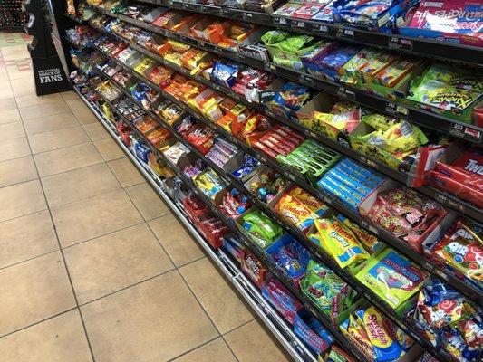 Quite the selection of candy