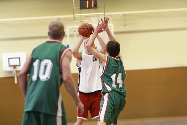 Basketball at a Recreation Center