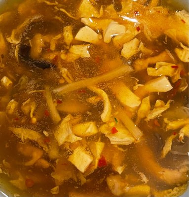 Hot and Sour Soup $1