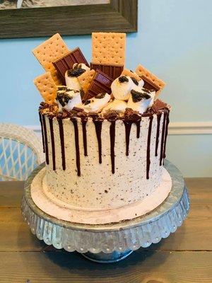 Smore's Please Cake