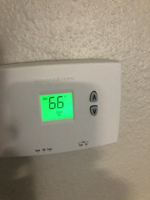 Attempted A/C setting