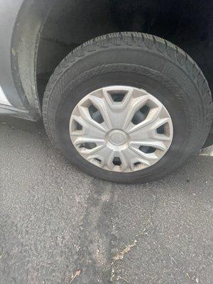 Flat tire