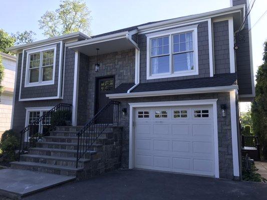 Completely renovated Roofing,Siding,Windows,Trims and Stone work