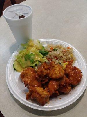 Thursday is Orange Chicken special!!!