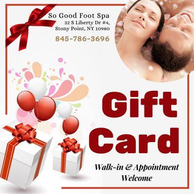 Gift Certificate Available