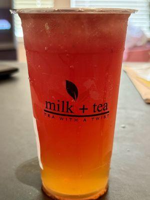 Lychee/Watermelon Fruit Tea (no boba)