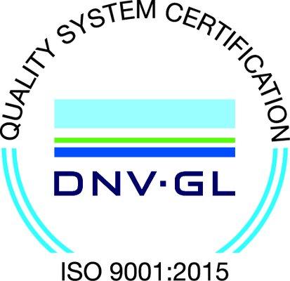 Proudly ISO 9001:2015 certified as of November 20, 2019!