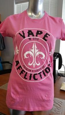 Screen print design for Vape Affliction Girly girls