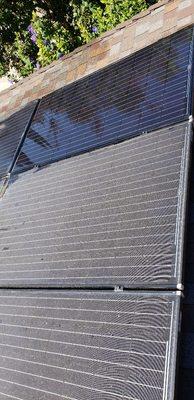 Solar cleaning