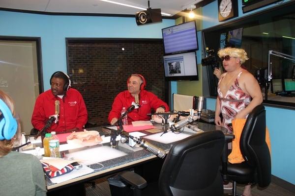 Z100 on the Morning show with Elvis Duran