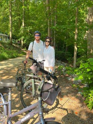 Pedego eBike greenway rentals...