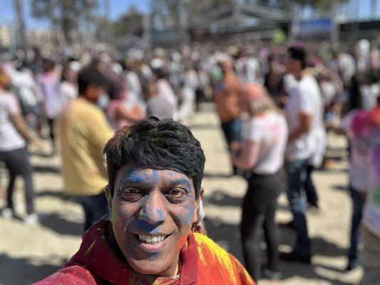 Holi on the beach