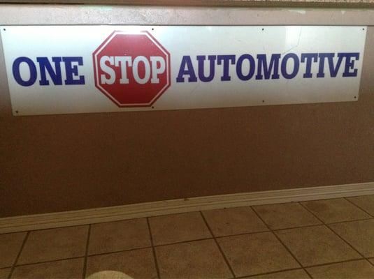 One stop automotive