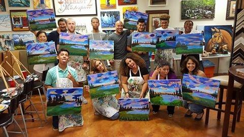 Celebrate your birthday with BYOB painting fun at Merlot 2 Masterpiece!