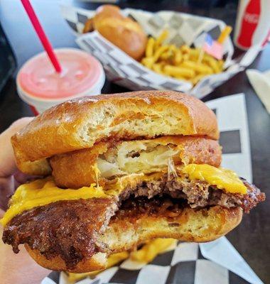 Rodeo burger. @a.bold.dish