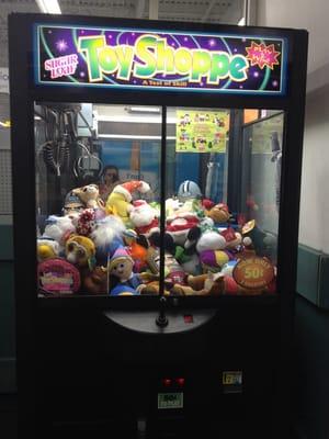 The claw machine!