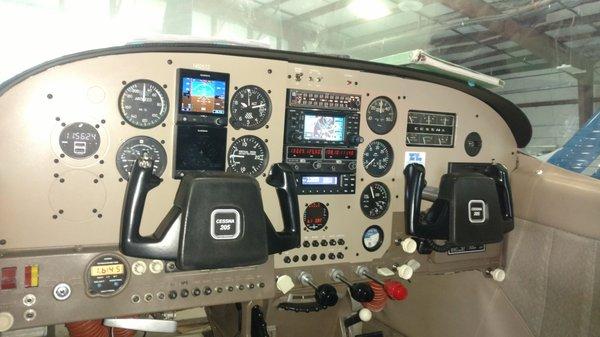 Cessna 210-5, GTX 335 ADS-B Out, FlightStream 210, G5 Attitude and G5 H.S.I.