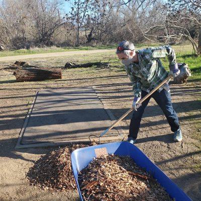 Kelly park volunteers awesome crew thanks for the hard work. 01.16.21