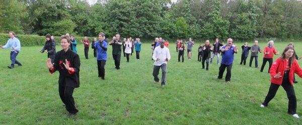 Yang 24 Tai Chi, simplified for health & wellness, can be done anywhere.