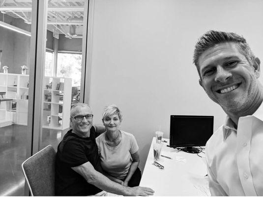 Final docs signing with the Mailly Family in our new office. Congrats on your home purchase!