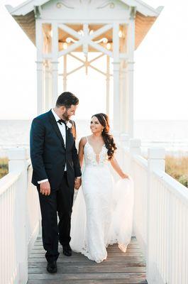 Wedding hair. On-site or at Salon.