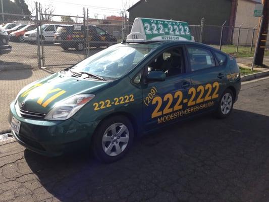 Metro Taxi in Modesto CA 209-222-2222