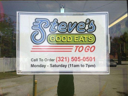 Steve's Good Eats