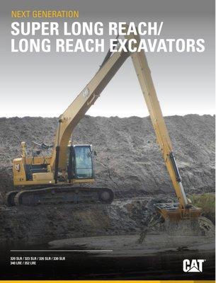 Brochure cover for CATERPILLAR