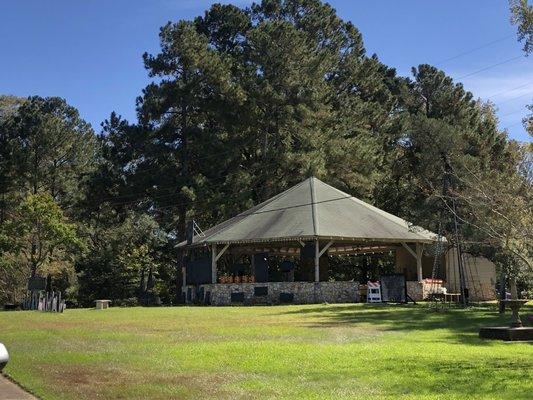 Chautauqua Park pavilion