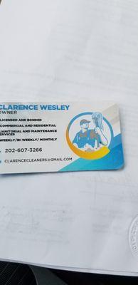 Clarence cleaners