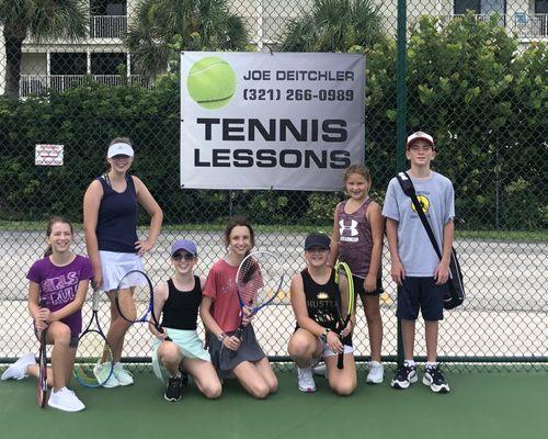 Coach Joe Deitchler Tennis Academy at Viera Regional Park 
 All levels welcome (321) 266-0989