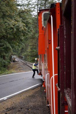 Dedication to the job.  Keeping the vehicles at the cross roads safe.